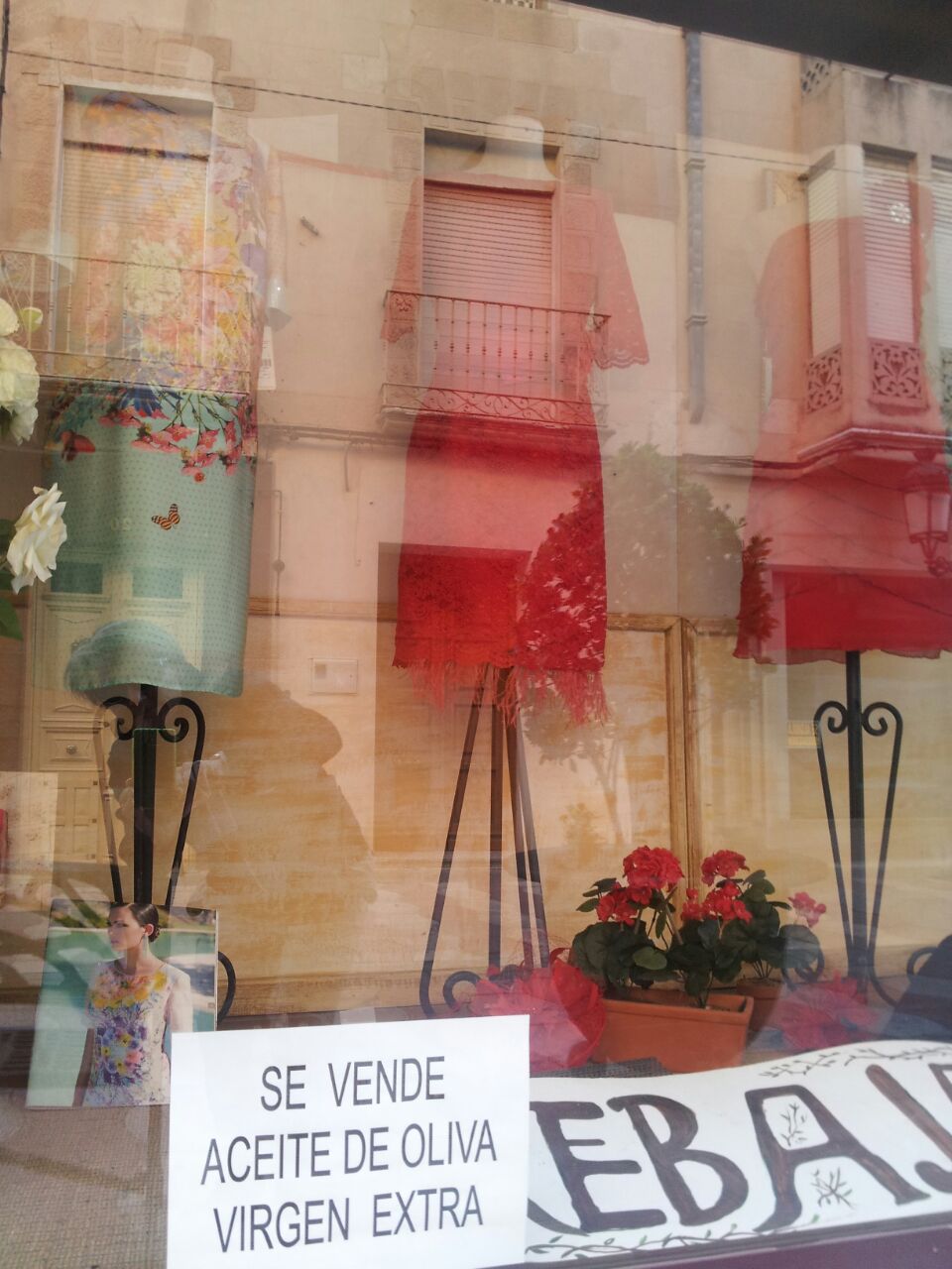 El AOVE está de moda...y para muestra un botón...que en el pueblo de mi madre, manchega de pro...se combina la moda y el aove de forma magistral.
