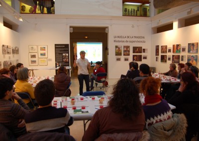 Curso de cata de aceite en el museo nacional de antropologia