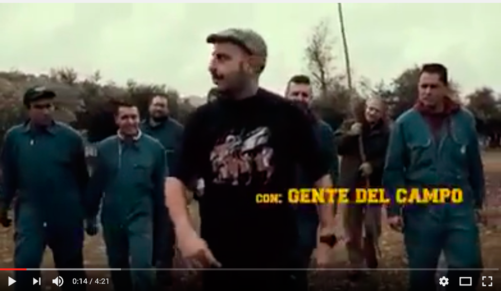 Vareando: Enrique Iglesias en la recolección de aceitunas